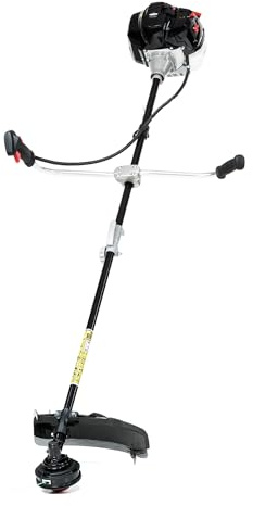 NAX POWER PRODUCTS 600B Motor 42,7 cm3 1,2kW Briggs & Stratton Lizenzware Benzin-Sense Freischneider Rasentrimmer, Schwarz