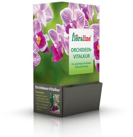30 Orchideen Vitalkur 30 ml Ampullen Orchideendünger Gebrauchsfertig Set | Floraline, Zierpflanzen, Pflanzenpflege, Nährstoffe, Blütenförderung, Zimmerpflanzen, Vorrat, einfache Anwendung, hochwertig