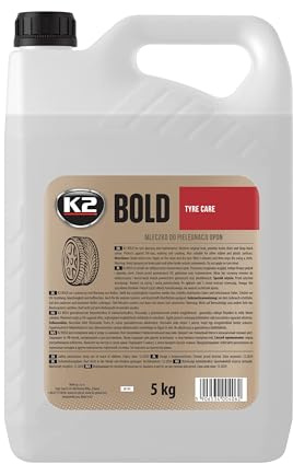K2 Bold PKW LKW Reifen Polieren Glanz Pflegen Gummipflege Reifenschaum 5 Liter