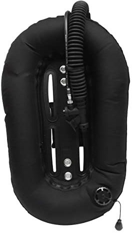 Jowsst 30lbs Scuba Diving Snorkeling Donut Wing Single Tank Professional Diver Gear Scuba, Schwarz