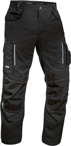 Uvex Tune-Up Herren-Arbeitshose lang - robuste Männer-Arbeitshosen mit Kniepolster-Taschen - 35% Baumwolle