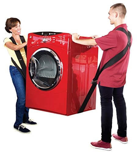 SHOULDER DOLLY 2 Personen Tragegurt, Transportgurt, Hebegurt zum Ergonomischen und Eifachen Heben Von Gegenstände bis zu 370 kg und 3,65 m Länge Möbel, Haushaltsgeräte und vieles meh LD2001