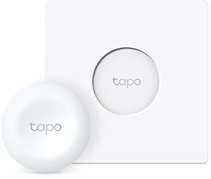 Tapo S200D Smart Remote Dimmer Switch, Smart Button, Benutzerdefinierte Aktionen, Felixible Montage Und Steuerung, Lange Batterielebensdauer, Tapo hub Erforderlich