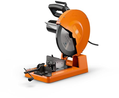 FEIN Metallkappsäge MKAS 355 Sicher, schnell und präzise sägen von Vierkantrohre bis 120 mm und Rundprofile bis 100 mm. Sägeblatt Ø 355 mm.
