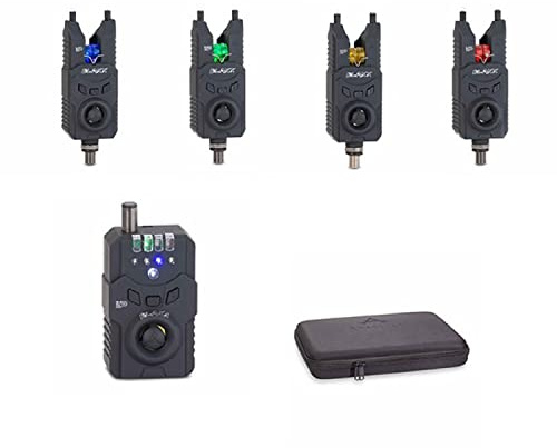 Anaconda BLAXX iP Blue Funk-Bissanzeiger mit 150m Reichweite, 8 Tonhöhen, 8 Sensibilitäten, LED-Farbe Blau