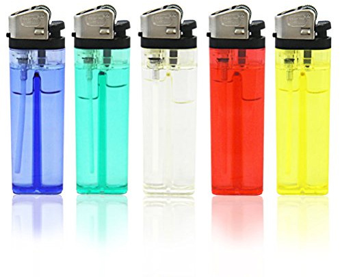 1000 x Einwegfeuerzeuge Feuerzeug Feuerzeuge transparent