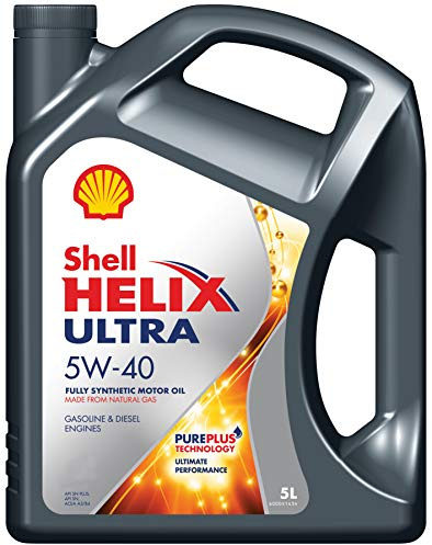Shell 550042318 Helix Ultra 5W40 Motoröl, 5 l