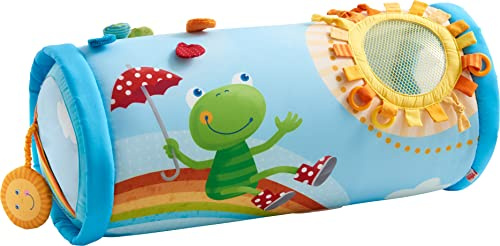 HABA Krabbelrolle Regenbogenwelt Spielzeug für Kleinkinder
