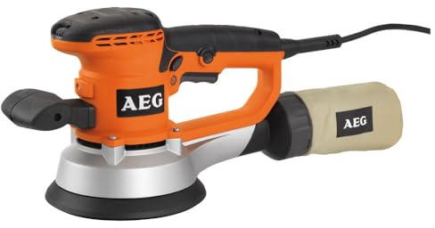 AEG 440 W Exzenterschleifer EX 150 ES, Schleiftellergröße 150 mm, Kabel, Staubsaugeranschluss