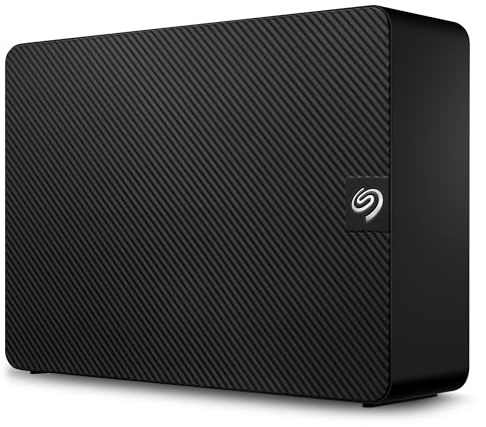 Seagate Expansion Desktop 16TB, Externe Festplatte, 3.5 Zoll, USB 3.0, PC & Notebook, inkl. Data Rescue Service (STKP16000400)