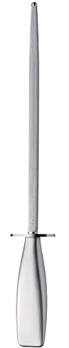 WMF Grand Gourmet Wetzstahl 36 cm, Wetzstab für Messer, Wetzstahl für Messer, Edelstahlgriff, Stahllänge 23 cm