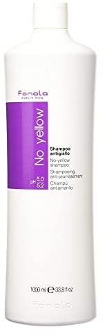 Fanola No yellow Silber-Glanz-Shampoo Anti-Gelbstich, 1L (1er Pack)