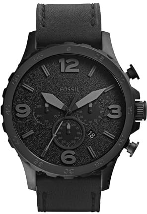 Fossil Herren-Armbanduhr XL Trend Analog Leder JR1354