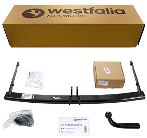 Westfalia Starre Anhängerkupplung inkl 13-pol fzg-spez E-Satz | VW Passat Variant B7 (Bj. 08/2010-12/2014), Limousine B7 (Bj. 08/2010-12/2014) und CC B7 (Bj. ab 11/2011)