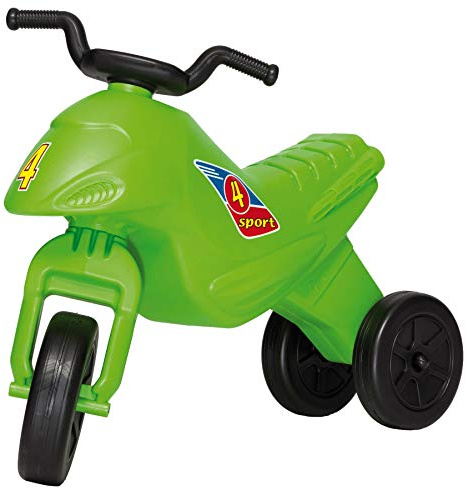 Bambiniexpress Dohany Kinder Rutscher Motorrad Superbike 4 MEDIUM Grün | Kippsicheres Dreirad Laufrad & Rutschauto für Kinder ab 2 Jahren, ultraleicht & leise, Sitzhöhe 28cm, max. 25kg