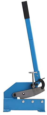 SUDEG Handhebelschere Manuelle Platte Flache Metall Stahlblechschere,200mm Klingenlänge Hebelblechschere,Hebelschere Blechschere Schlagschere Blech Schere