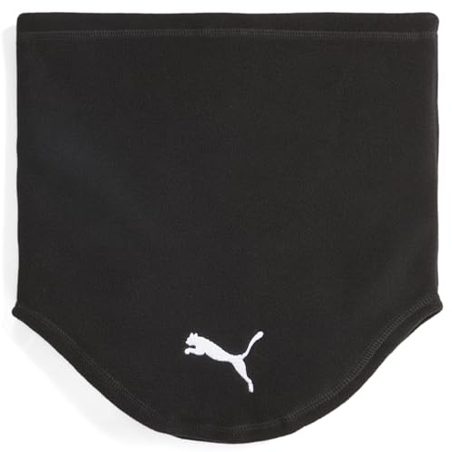 Puma Individuell winterlicher Nackenwärmer Winter-Zubehör-Set, Black Weiß, Einheitsgröße
