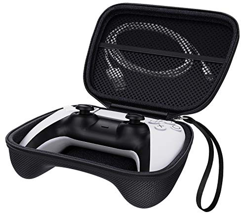 MoKo Controller-Schutzhülle aus Hartschale - Eva-Tasche für PS5-Controller / Switch 2 Pro (2025) / Xbox Series X/S Wireless Controller - Schwarz