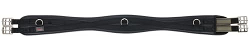 Kerbl 321057 Sattelgurt, PU, geschweift 130 cm