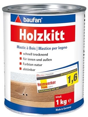 Baufan Holzkitt Lösungsmittelfrei 1 kg