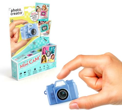 Canal Toys - Photo Creator - Mini-Digitalkamera & Videokamera für Kinder - 14 Filter - Blitz + Mikrofon - 6 Modelle - kompakt & leicht - inkl. 1GB Micro-SD & USB-C-Kabel - ab 8 Jahren - CLK 059