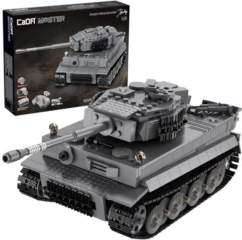 CaDA Blöcke Tiger Ferngesteuerter Panzer RC 925 EL.