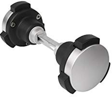 Locinox KIDLOC Sicherheitsknopfdrücker, Edelstahl/scwarz