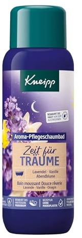 Kneipp Aroma-Pflegeschaumbad Zeit für Träume - Lavendel, Vanille und Abendblume - 400ml