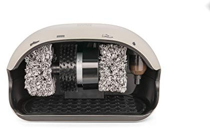 CASO ShoeShine 100 C-Schuhputzmaschine für jeden Schuhtyp, Kraftvoller, leiser 120 Watt Motor, Sichere Abschaltautomatik,Leichte Reinigung dank entnehmbarer Gummimatte,Entfernt Schmutz & Staub