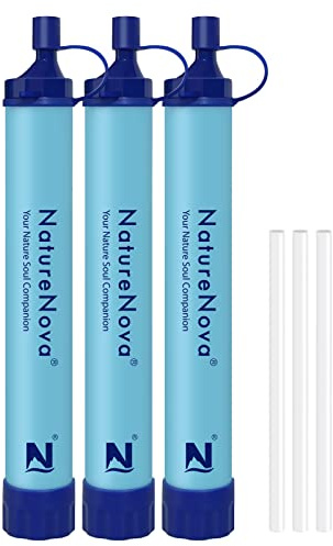 Praktischer Wasserfilter für Outdoor-Aktivitäten (3er Pack)