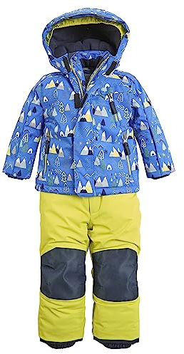 first instinct by killtec Unisex Fisw 34 Mns Jckt And Pnts 3 in 1 Skioverall/Schneeanzug mit abzippbarer Hose und Kapuze, wasserdicht