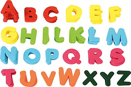 Eduplay 120491 Filzbuchstaben Mega, 150 Stück, 8 cm