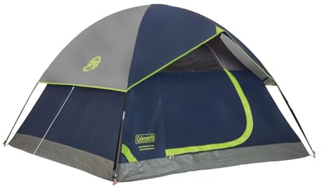 Coleman Unisex-Erwachsene 2000024580 Zelt, Marineblau, 3 Person