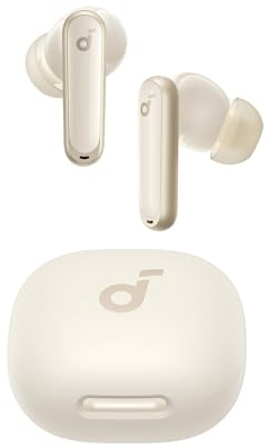soundcore by Anker P40i, Wireless Earbuds mit Noise Cancelling, BassUp | Adaptive Geräuschunterdrückung, 60h Akku, 2-in-1 Hülle und Smartphone-Ständer, IPX5, kabelloses Aufladen, Bluetooth 5.3