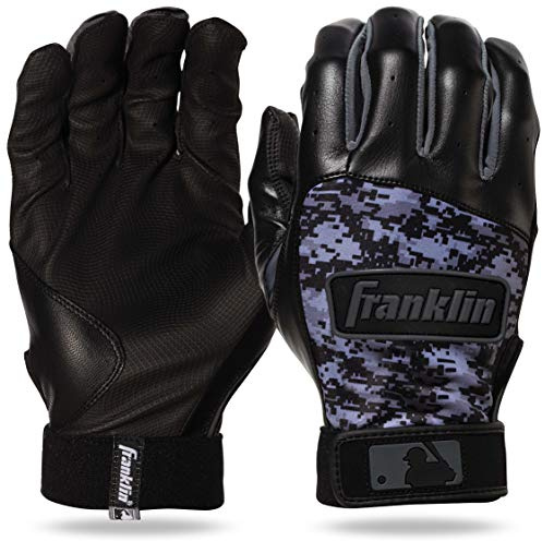 Franklin Sports MLB Digitek Jugend Schlaghandschuhe - Tri-Curve Fit Technologie - Maßgeschneiderte Schlaghandschuhe - Fersenpolster aus echtem Leder - geprägte Mikrofaser-Handfläche - Schlaghandschuhe