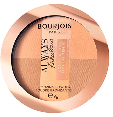 Bourjois Bourjois Always Fabulous Long-Lasting Bronzing Powder Bräunungserde von Finish hell bis lang anhaltend, 001 Medium - 9g