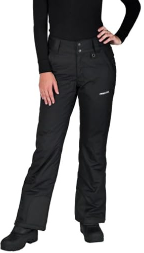 ARCTIX Damen Isolierte Schneehose Skihose, Schwarz, Small/29 Inseam