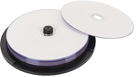 Septpenta Mini Beschreibbare Leere DVD R Discs, 4, 7 GB, 16 X Hochgeschwindigkeits Rohling DVDs Zum Brennen von Videos, DVD Rohlinge, Beschreibbare DVDs für Musik, Videos, Fotos(50 STÜCK)