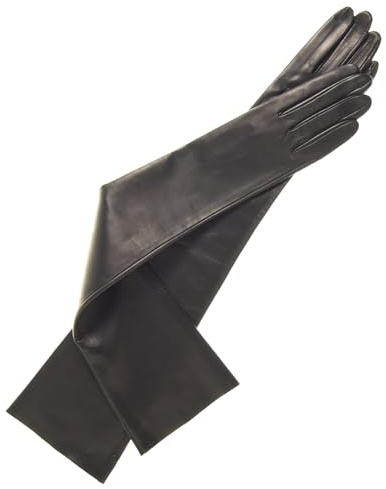 awanstar 102 lange lederhandschuhe,domina handschuhe,damen leder handschuhe,Party handschuhe