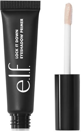 e.l.f. Lock It Down Eyeshadow Primer, Geschmeidiger, Cremiger Primer für Langanhaltenden Lidschatten, Intensiviert Flüssig- & Puderlidschatten, Vegan & Tierversuchsfrei