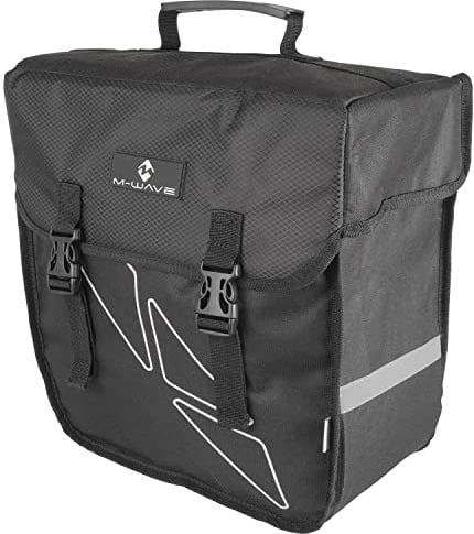 M-Wave Gepäckträgertasche, Schnellbefestigung, Fahrradtasche Gepäckträger, Amsterdam Single