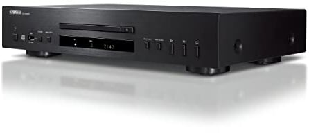 Yamaha CD-S303 – CD-Player mit High-Performance 192 kHz/24-bit DAC, Pure Direct Schaltung, USB-Anschluss, High Res Audio-Unterstützung – In Schwarz
