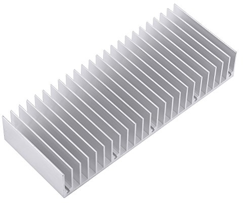 1 Stück Alu Kühlkörper/kühlrippen, Wärmeableiter Kühler Set Heat Sink 24 Zähne150mm Kühlkörper 150 X 59 X 25mm Heatsink
