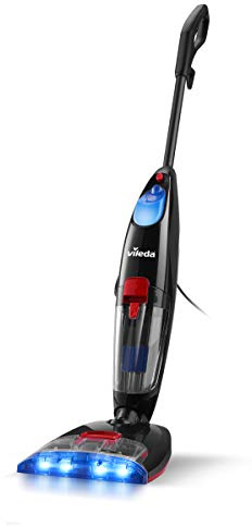 Vileda JetClean 3in1 Saugwischer, Bodenwischer für alle Hartböden, Staubsauger mit Wischfunktion – Saugen, Wischen & Trocknen in nur einem Schritt, Eco-Verpackung