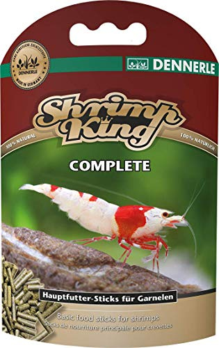 Dennerle Shrimp King Complete 45 g - Garnelenfutter für ausgeglichenes Wachstum, Farbenpracht und Vermehrungsfreude