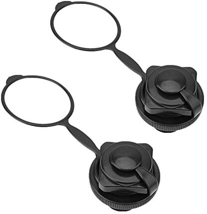 Tbest 2 stücke Schlauchboot Luftventil 22mm Schwarz Kunststoff Schlauchboot Ersatz Luftventil Schraub-Ventil für Schlauchboote