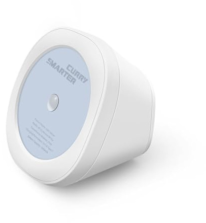 SMARTERCURRY WLAN Lichtsensor, [7 Pro] Wlan Rolladenschalter Erforderlich, Lumenwert-Bedingungseinstellung, Kompatibel mit Amazon Alexa, Google Assistant