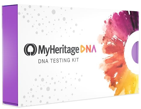 MyHeritage DNA Test Kit: DNA-Test für die Famileinforschung und Herkunfsanalyse, mit über 2,114 geografischen Regionen und DNA-Matching mit Verwandten