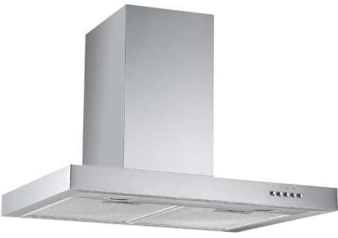 Respekta Dunstabzugshaube/Wandhaube 60 cm/Edelstahlgehäuse/Abluft - und Umluftfunktion / CH22098IXB / B / 59 – 69 dB