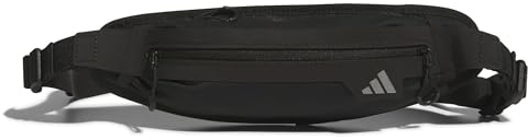 adidas Unisex Running Waist Bag Sporting Goods, Black, One Size